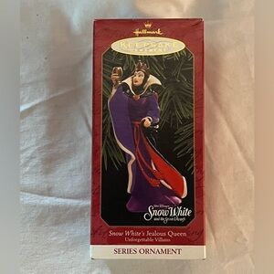Hallmark Keepsake Ornament. Issued 1999. Snow White’s Jealous Queen.
